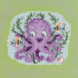 Octy cross stitch/beading kit