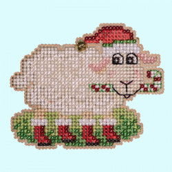 Sweet Sheep cross stitch/beading kit Sweet Sheep cross stitch/beading kit