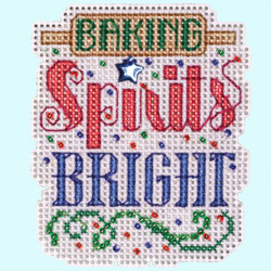 Baking Spirits Bright cross stitch/beading kit Baking Spirits Bright cross stitch/beading kit
