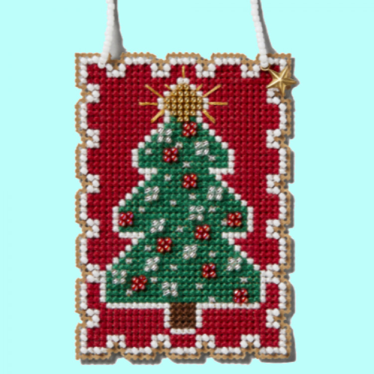 Christmas Tree cross stitch/beading kit Christmas Tree cross stitch/beading kit