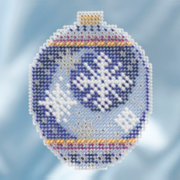 Midnight Snowfall cross stitch/beading kit Midnight Snowfall cross stitch/beading kit