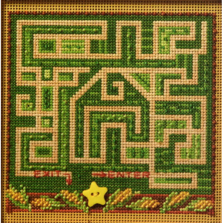 Corn Maze cross stitch/beading kit Corn Maze cross stitch/beading kit