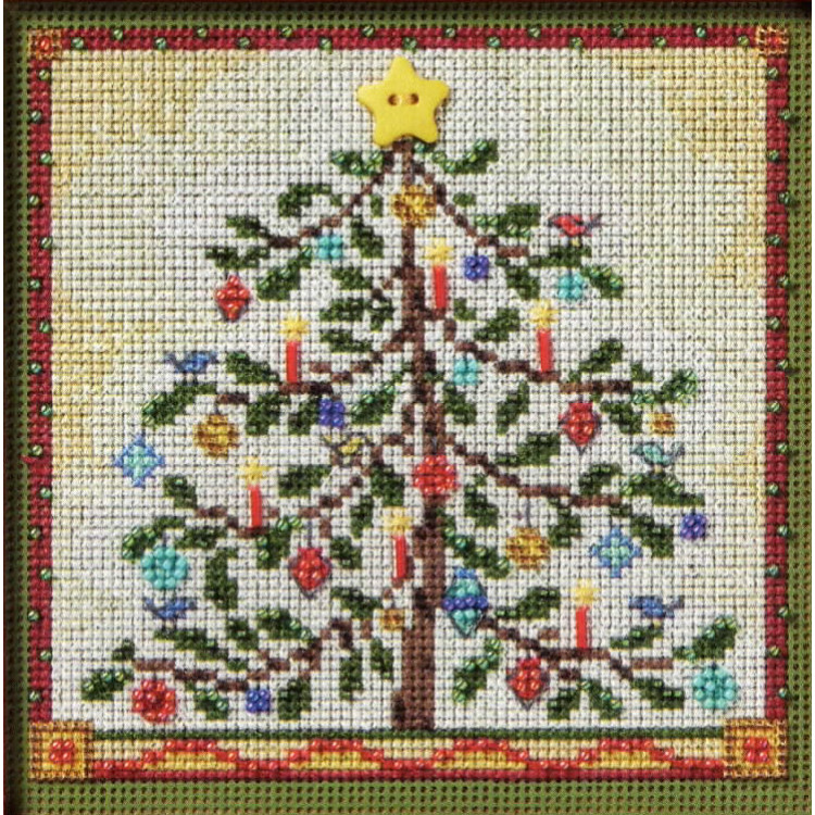 Feather Tree cross stitch/beading kit Feather Tree cross stitch/beading kit