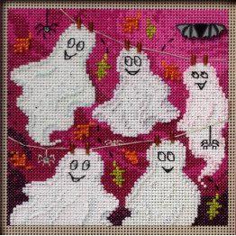 Ghost Line cross stitch/beading kit Ghost Line cross stitch/beading kit