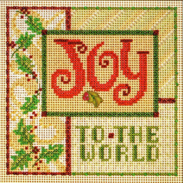 Joy cross stitch/beading kit