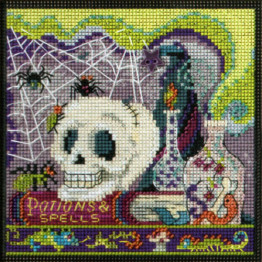 Potions and Spells cross stitch/beading kit