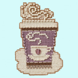 To Go cross stitch/beading kit