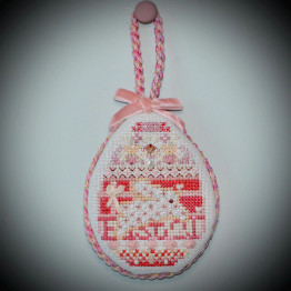 Red Easter Egg Ornament Red Easter Egg Ornament