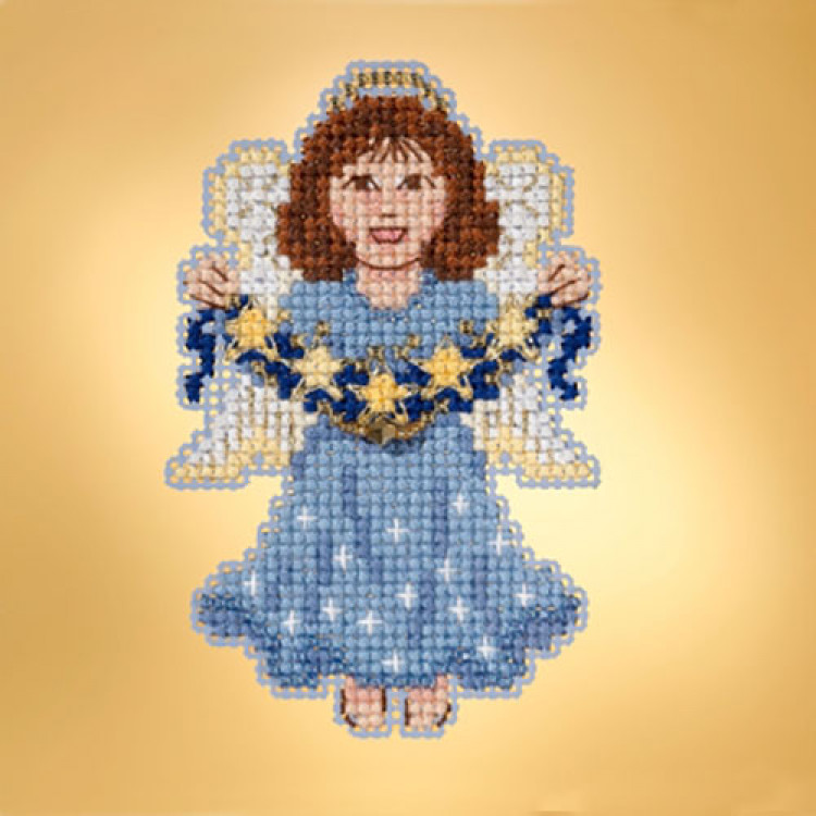 Celestial Angel cross stitch/beading kit