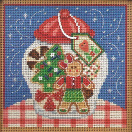 Cookie Jar cross stitch/beading kit