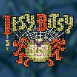 Itsy Bitsy Spider cross stitch/beading kit Itsy Bitsy Spider cross stitch/beading kit