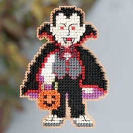 Dracula cross stitch/beading kit