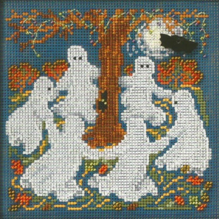 Ghost Dance cross stitch/beading kit