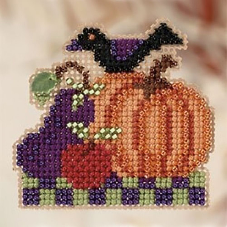 Harvest Garden cross stitch/beading kit