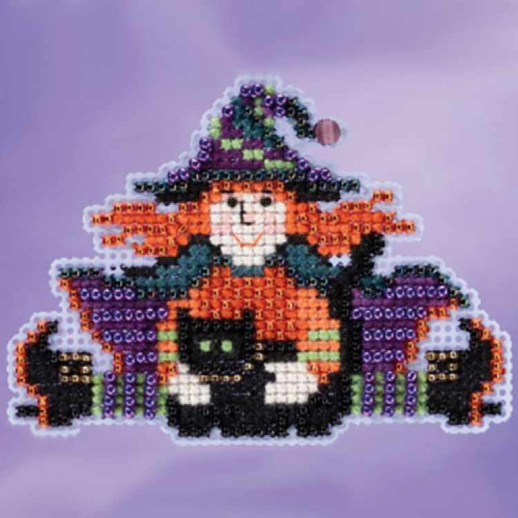 Wacky Wendy cross stitch/beading kit