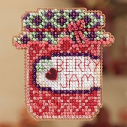Berry Jam cross stitch/beading kit