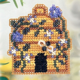 Bumble Bee Inn cross stitch/beading kit