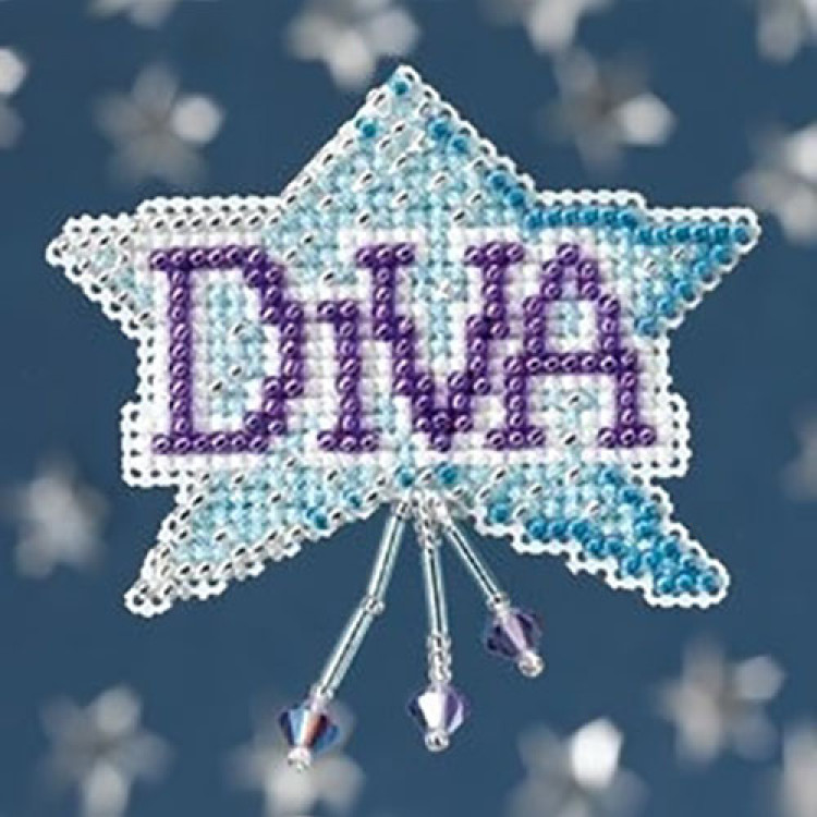 Diva cross stitch/beading kit