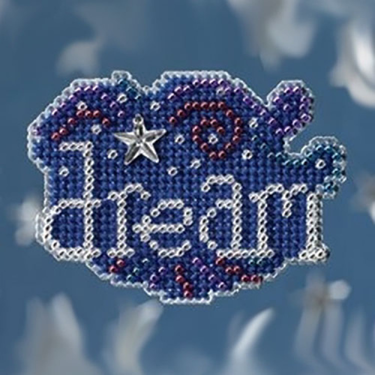 Dream cross stitch/beading kit