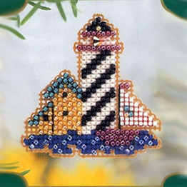 Guiding Light cross stitch/beading kit