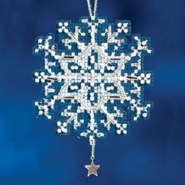 Star Crystal cross stitch/beading kit