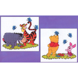 Pooh and Friends: Butterflies (set of 2)